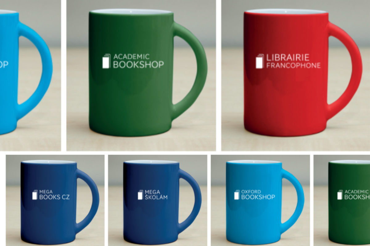 Hrnky a sklo s logem